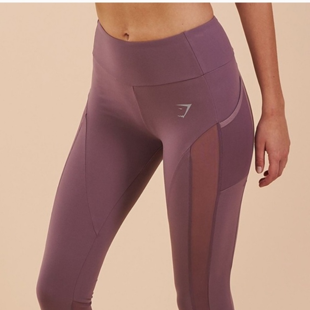 Gymshark Aspire Leggings- purple